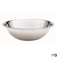 Browne Foodservice 574960 Mixing Bowl, 10-1/2 Qt., 15" Dia., Rolled Edge, 0.4 Mm