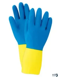 Big Time Products LLC 12681-26 Soft Scrub Latex Chemical Resistant Gloves S Blue 1 Pai
