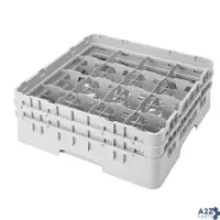 Cambro 16S434151 16 Compartment 5 1/4 In Camrack Glass Rack
