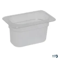 Cambro 94PP190 1/9 Size 4 In Translucent Food Pan