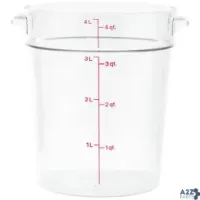 Cambro RFSCW4135 4 Qt Camwear Food Storage Container
