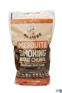 Chef-Master 05030Z Mr. Bar-B-Q Mesquite Smoking Chunks - 350 Cu In Bag