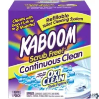 Church & Dwight Co 35113 Kaboom Scrub Free Clean Scent Toilet Bowl Cleaner 1.38