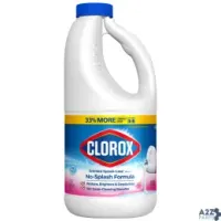 Clorox 32337 Splash-Less Fresh Meadow Scent Bleach 40 Oz - Total Qty
