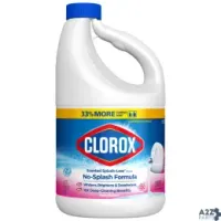 Clorox 32387 Splash-Less Fresh Meadow Scent Bleach 77 Oz - Total Qty