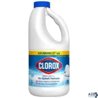 Clorox 32417 Splash-Less Regular Scent Bleach 40 Oz. - Total Qty: 6