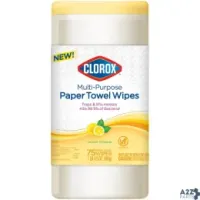 Clorox 32578 Lemon Verbena Scent Disinfecting Wipes 75 Ct - Total Qt