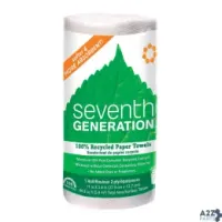Conopco Inc 10732913137227 Seventh Generation Paper Towels 156 Sheet 2 Ply 1 Roll