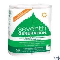 Conopco Inc 10732913137302 Seventh Generation Paper Towels 140 Sheet 2 Ply 2 Roll