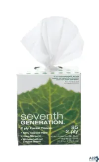 Conopco Inc 36FT85 Seventh Generation 85 Count Facial Tissue - Total Qty: