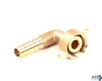 Convotherm 6015215 Hose Connector with Barb, 3/8", 90 Degree