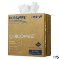 Chicopee D611W Durawipe Medium-Duty Industrial Wipers 1320/Ct
