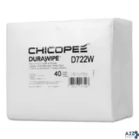 Chicopee D722W Durawipe Medium-Duty Industrial Wipers 960/Ct