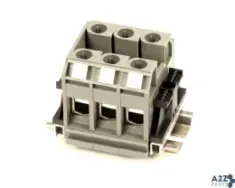 Crown Steam 6161-3 Terminal Block Assembly, 3 Pole