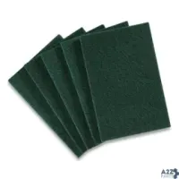 Coastwide Professional CW56787 MEDIUM DUTY SCOURING PADS GREEN 10/PACK