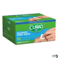 Curad CUR45581RBI Alcohol Swabs, 1 X 1, 200/Box