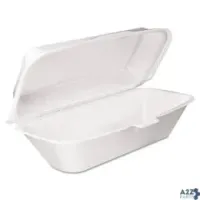 Dart 99HT1R FOAM HINGED LID CONTAINER, HOAGIE CONTAINER WITH R