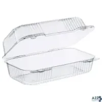 Dart C35UT1 STAYLOCK CLEAR HINGED LID CONTAINERS, 5.4 X 9 X 3.