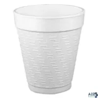Dart DCC 10KY10 SMALL FOAM HOT/COLD CUP, 10-OZ., WHITE, 1000
