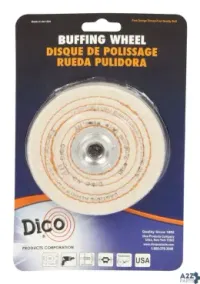 Divine Brothers 527-40-4 Dico Cotton Buffing Wheel - Total Qty: 1