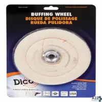 Divine Brothers 527-60-6 Dico Canton Flannel Buffing Wheel - Total Qty: 1