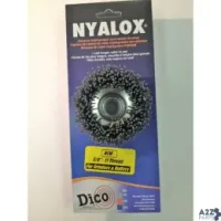 Divine Brothers 7200004 Dico Nyalox 3 In. D X 5/8-11 In. S X 1/4 D Crimped Nylo