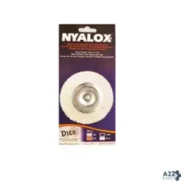 Divine Brothers 7200081 Dico Nyalox 4 In. Fine Crimped Mandrel Mounted Wheel Br