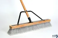 DBQ Industries 09940 Garage Push Broom 24 In. W X 60 In. L Synthetic - Total