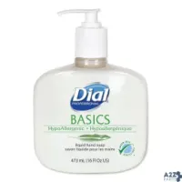Dial Professional 06044 Professional Basics Liquid Hand Soap 12/Ct