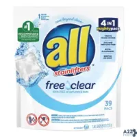 Dial Professional 73978 All Mighty Pacs Free And Clear Super Concentrated Laund
