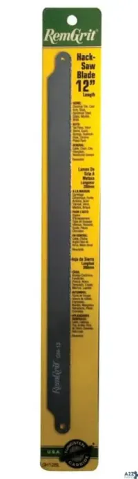 Disston Tools E0406160 Remgrit 12 In. Carbide Grit Hacksaw Blade 1 Pk - Total
