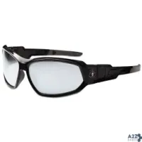 Ergodyne 56080 Skullerz Loki Safety Glasses/Goggles, Black Frame/In/Ou