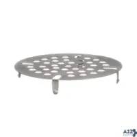 Encore D10-X014 Flat Strainer, 3 1/2", Stainless Steel