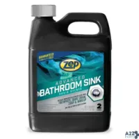 Enforcer Products U49310 Zep Advanced Bathroom Sink Gel Drain Opener 1 Qt. - Tot