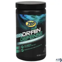 Enforcer Products ZDC16 Zep Drain Defense Powder Build-Up Remover 18 Oz. - Tota