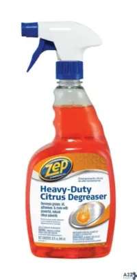 Enforcer Products ZUCIT32CA Zep Citrus Scent Heavy Duty Degreaser 32 Oz. Liquid - T