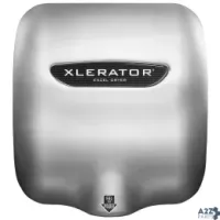 Excel Dryer 604161 XLERATOR; HAND DRYER, STAINLESS STEEL