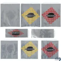 Fischer Paper 808PL 808Pl Plain Hot Dog Foil Food Bag -, (Pack Of 1000)