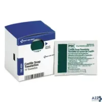 First Aid Only FAE-4004 SMARTCOMPLIANCE CASTILE SOAP TOWELETTES 10 PER B