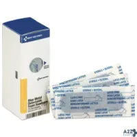 First Aid Only FAE3110 Metal Detectable Adhesive Bandages, Foam, Blue, 1 X 3,