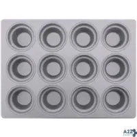 Focus Foodservice 903555 LARGE CROWN MUFFIN PAN 12 COUNT 3-1/2"