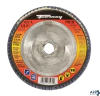 Forney Industries 71930 4-1/2 In. Dia. Zirconia Aluminum Oxide Flap Disc 36 Gri