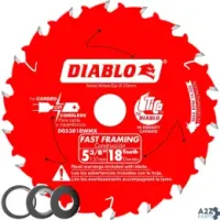 Freud Tools D053818WMX Diablo 5-3/8 In. Dia. X 20 Mm Carbide Fast Framing Saw