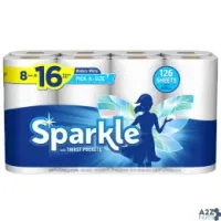 Georgia Pacific 22104 Sparkle Paper Towels 126 Sheet 2 Ply 8 Pk - Total Qty: