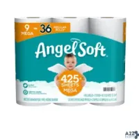 Georgia Pacific 79253 Angel Soft Toilet Paper 9 Roll 429 Sheet - Total Qty: 4