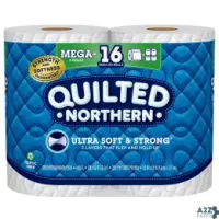 Georgia Pacific 94427 Quilted Northern Ultra Soft & Strong Toilet Paper 4 Rol