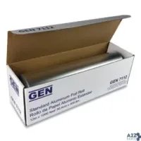 GEN GEN7112 STANDARD ALUMINUM FOIL ROLL, 12" X 1,000 FT