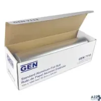GEN GEN7112CT STANDARD ALUMINUM FOIL ROLL, 12" X 1,000 FT, 6/CAR