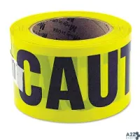 Great Neck Saw 10379 Caution Safety Tape, Non-Adhesive, 3" X 1,000 Ft, Ye