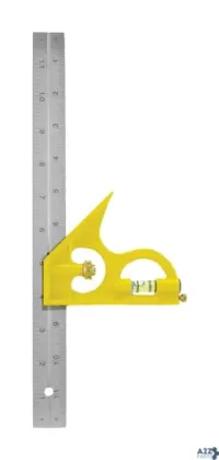 Great Neck Saw CS12C 12 In. L X 11/16 In. H Stainless Steel Combination Squa